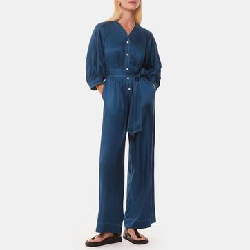 Blue Mabel Topstitch Jumpsuit 
