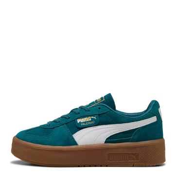 Women's Green Palermo Elevata Platform Trainers