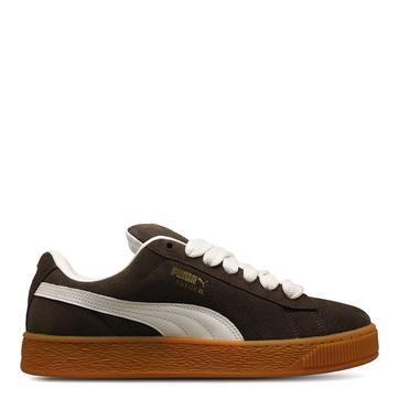 Unisex Brown Suede XL Lace Trainers