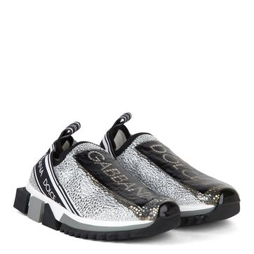 Greyscale Metallic Low Top Sneaker