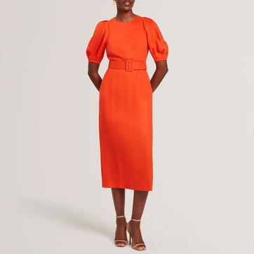 knee length dresses for ladies Leland Dress