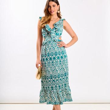 long layered dress Waves Maxi Dress in Black | Off The Shoulder Cotton Maxi Dress