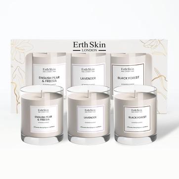 Erth Skin London ErthSkin Tranquil Forest Night Scented ( Pack of 3 Candles )