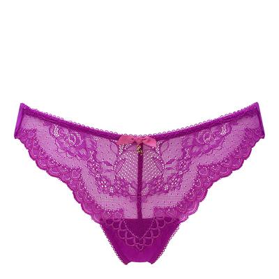 Purple Superboost Lace Thong