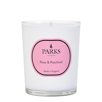 Rose & Patchouli 1 Wick Candle 180g - Vintage Aromatherapy