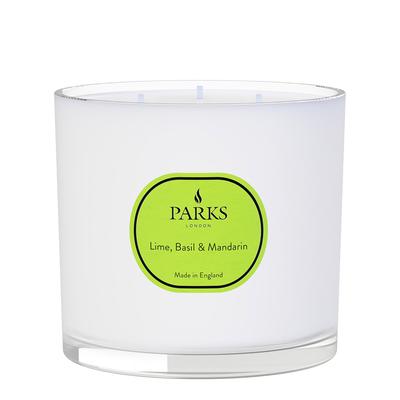 Lime, Basil & Mandarin 3 Wick Candle 650g - Vintage Aromatherapy