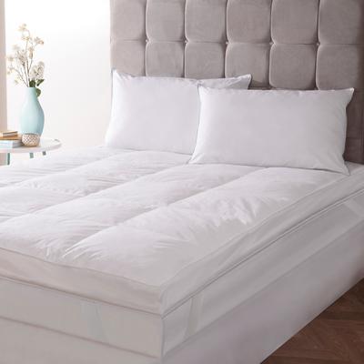 Duck Feather Single Mattress Topper