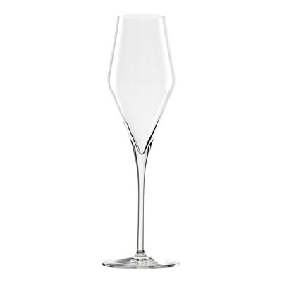 Set of 6 Quatrophil Crystal Champagne Flutes, 292ml