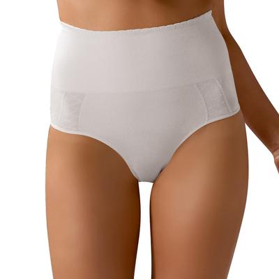 White Slip Gold High Waisted Briefs