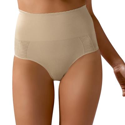 Natural Slip Gold High Waisted Briefs