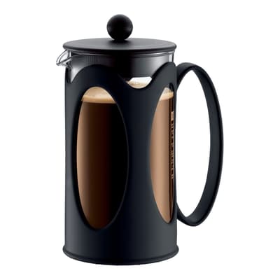Black Kenya Coffee Maker 8 cup, 1.0L, 34oz