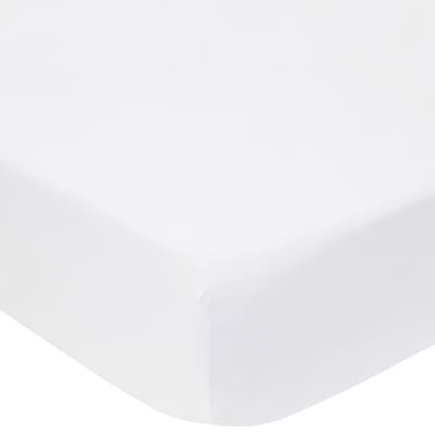 1000TC Super King Fitted Sheet, Snow