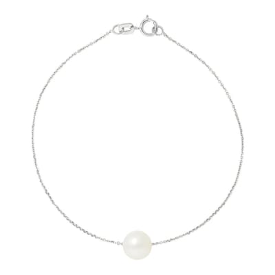 Natural White Freshwater Pearl Bracelet