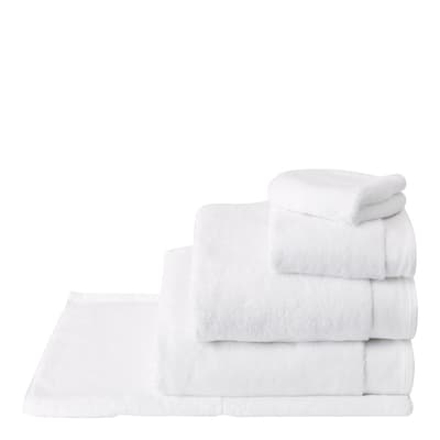 Luxury Retreat Hand Towel, White