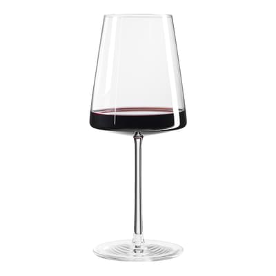 Set of 6 Power Red Wine Glasses, 517ml