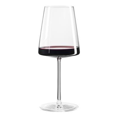 Set of 6 Power Red Wine Glasses, 517ml