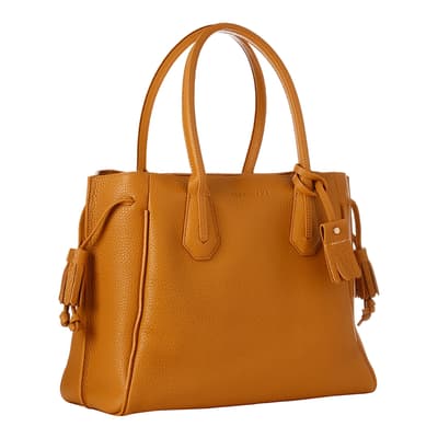 Camel Penelope Leather Bag