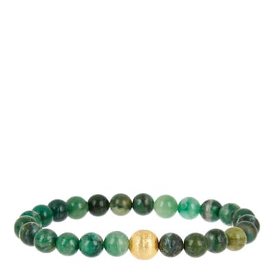 Gold/Silver Jade Bracelet