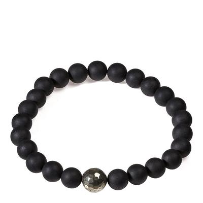 Matte Onyx Gunmetal Bracelet