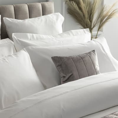 1200TC Housewife Pillowcase, White