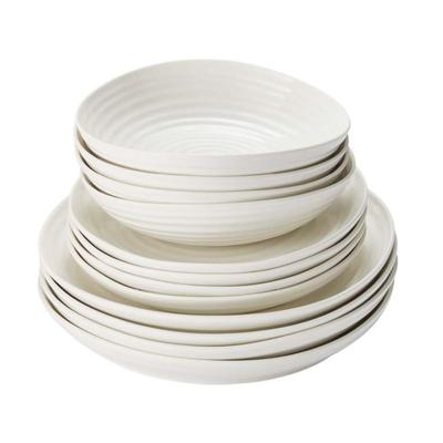 12 Piece Coupe Dinner Set