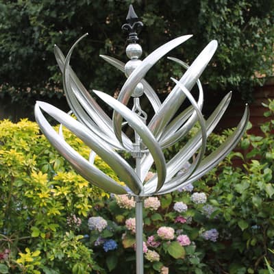 Silver Windsor Wind Sculpture