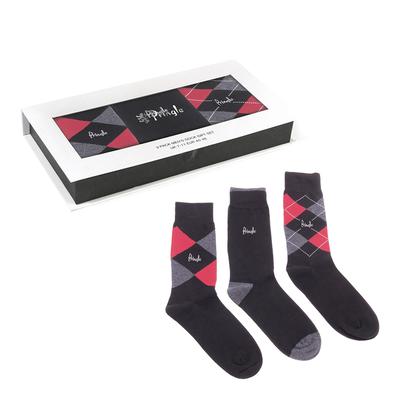 3 Pack Argyle Socks