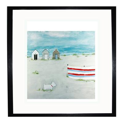 A Day Off 35x35cm Framed Print