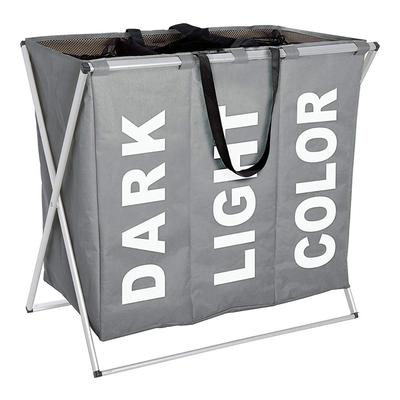 Trio Grey Laundry Bin