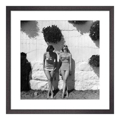 Vogue July 1951 30x30cm Framed Print