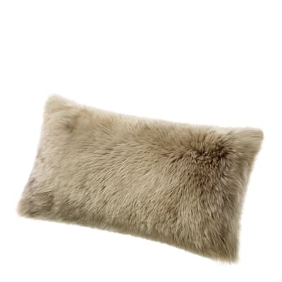 Vole Longwool Sheepskin Cushion 28x56cm