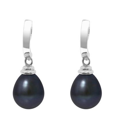 Black Tahiti Pearl Earrings