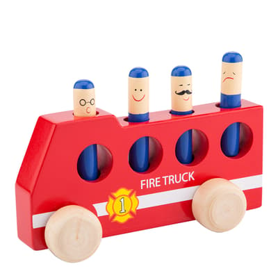 Pop Up Fire Truck Toy