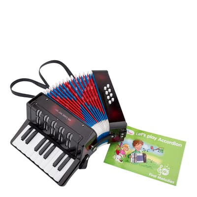 Accordion Black with Music Book