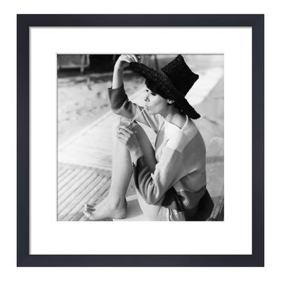 Vogue July 1961 30x30cm Framed Print