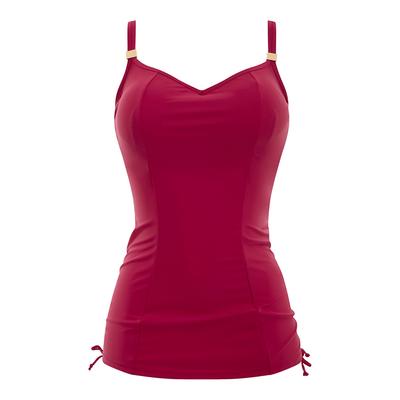 Red Anya Tankini