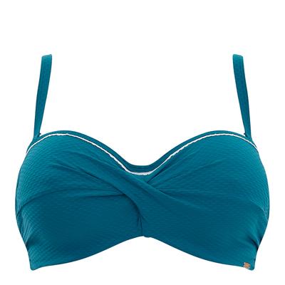 Teal Anya Voyage Bandeau Top