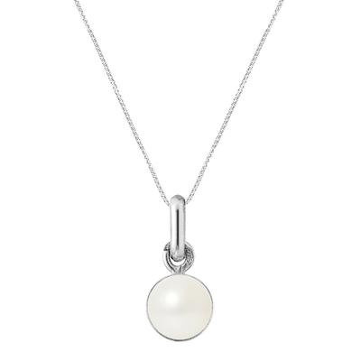 White Gold Beliere Pendant Necklace