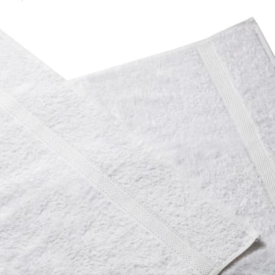 Hotel Madison Bath Towel, White