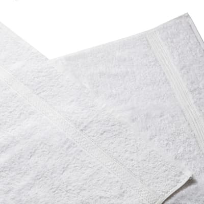 Hotel Madison Hand Towel, White