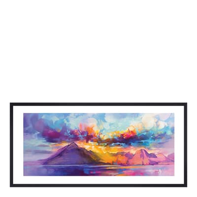 Cuillins Ridge Framed Print, 30x60cm