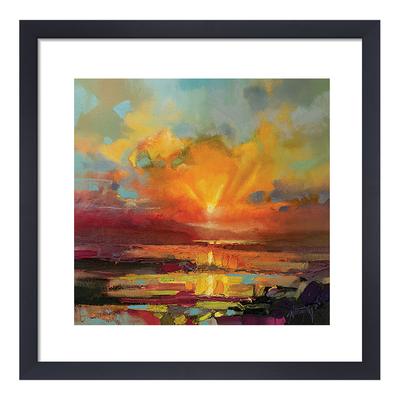 Optimism Sunrise Study 40x40cm Framed Print