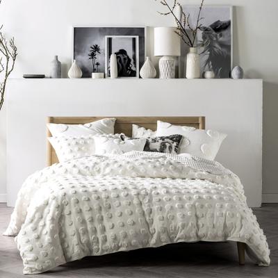 Haze Double Duvet Cover Set, White