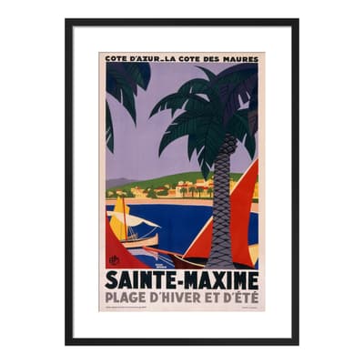 Sainte Maxime, Cote d'Azur Framed Print