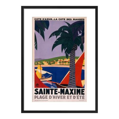 Sainte Maxime, Cote d'Azur Framed Print