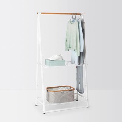 White Large Linn Clothes Rack