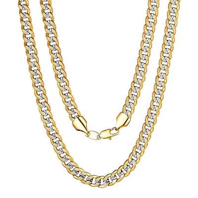 Gold/Silver Plated Chain Necklace