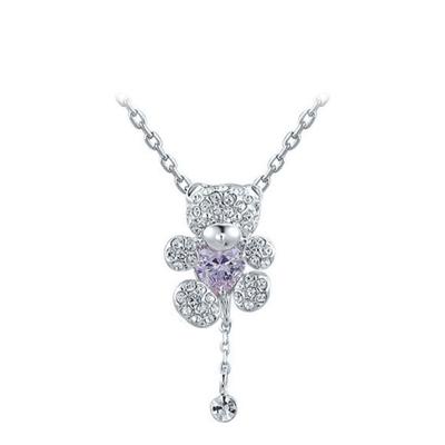 Classic Necklace with Swarovski Crystals