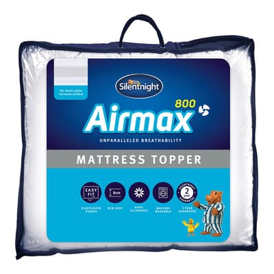 Airmax 800 Single Mattress Topper