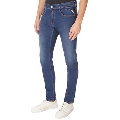 Blue Denim Anbass Slim Powerstretch Jeans